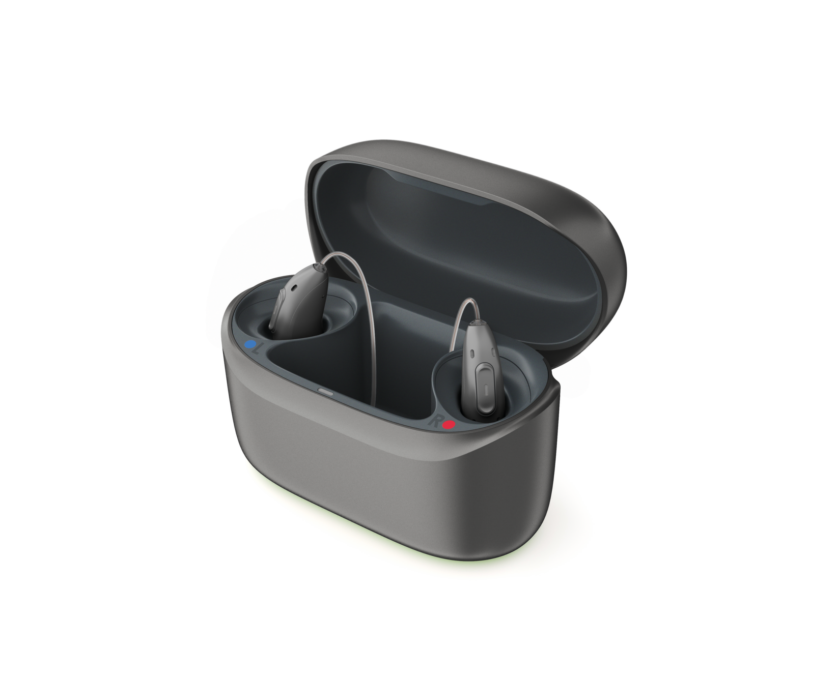 Phonak ChargerGo RIC I E with Phonak EON hearing aids