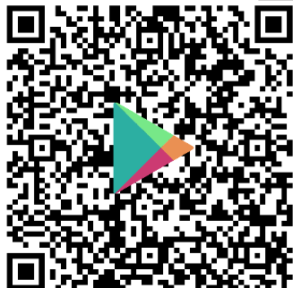 QR code to download the app from GooglePlay