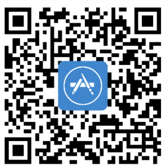 QR code to download the app from Appstore