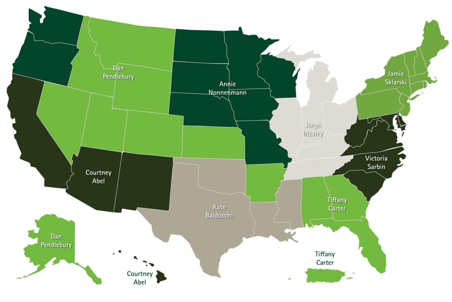 Government Services contact map